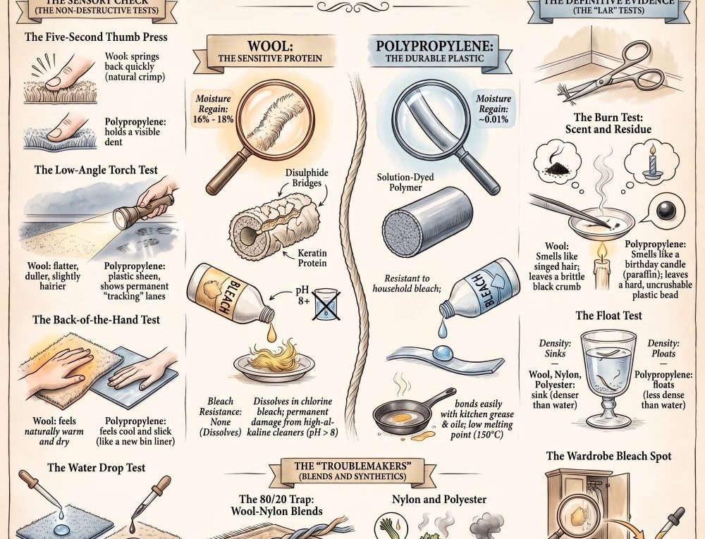 Wool Versus Polypropylene Carpet Guide